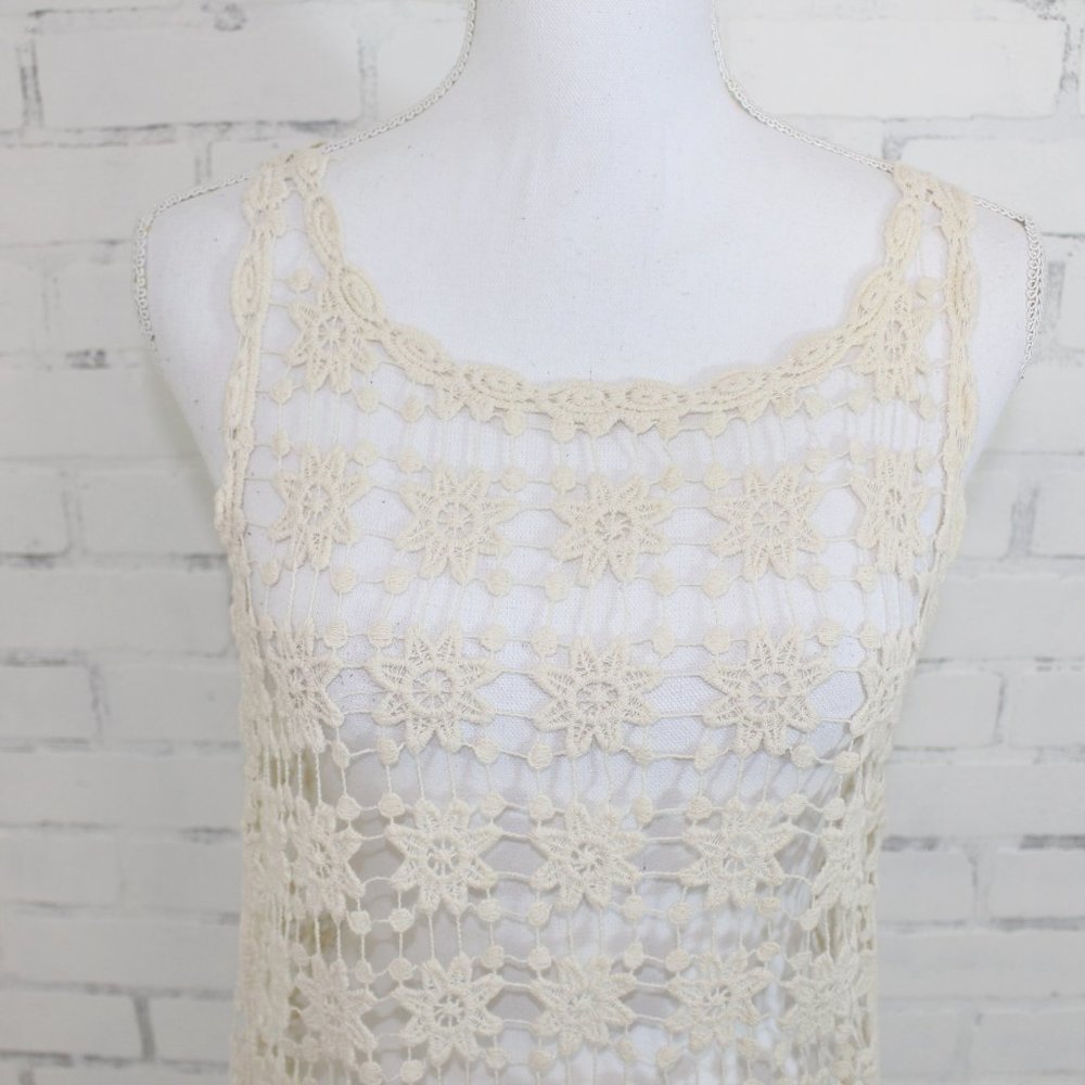 Crochet Dress Beach Coverup // Summer Coverup - image 3